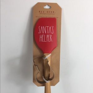 Rae Dunn Silicone Spatula and Cookie Cutter Set
